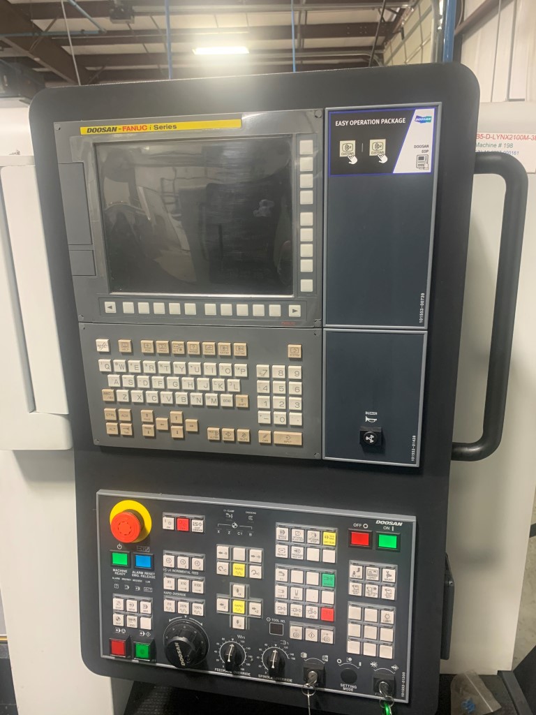 Doosan Lynx 2100LMB, Machine ID: 8014
